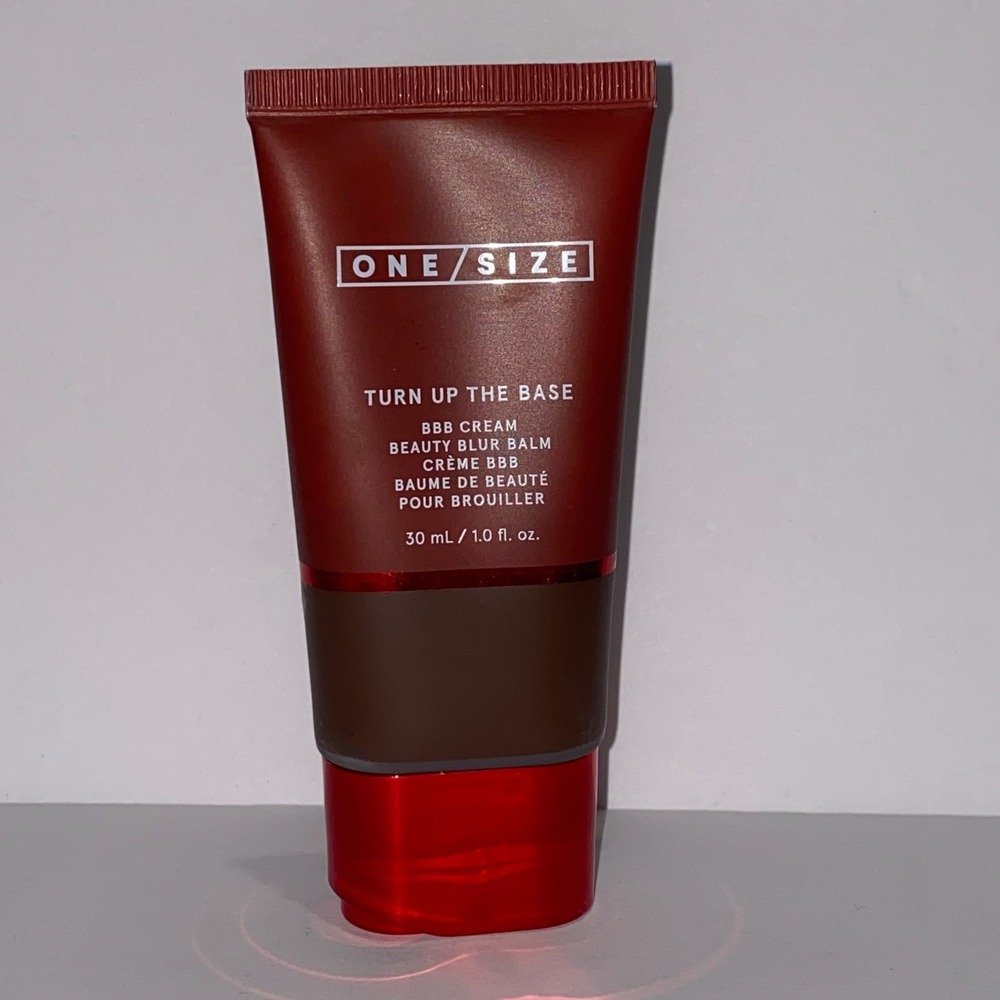 ONE SIZE Turn Up The Base BBB Cream Beauty Blur Balm Deep 3 N 10 oz